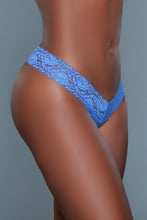 Load image into Gallery viewer, BW1160BL V Cut Lace Panties -