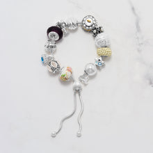 Load image into Gallery viewer, Adjustable Charm Capable Bolo Bracelet