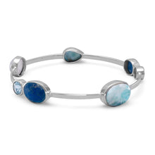 Load image into Gallery viewer, Multistone Stackable Bangle
