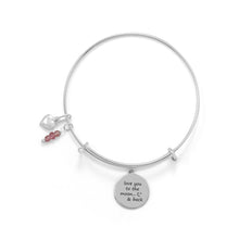 Load image into Gallery viewer, &quot;Love You To The Moon And Back&quot; Bangle