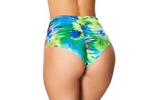 Load image into Gallery viewer, 3319 - Tie Dye - Printed High-Waisted Puckered Shorts