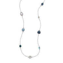 Load image into Gallery viewer, 29&quot; Multistone Endless Necklace