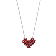 Cargar imagen en el visor de la galería, &quot;Follow Your Heart!&quot; Cultured Freshwater Pearl Heart Necklace