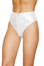 Load image into Gallery viewer, 3538 - 1pc High-Waisted Shorts with Zipper Front Closure