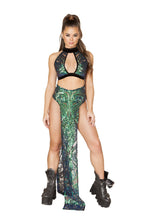 Load image into Gallery viewer, 3596 - 1pc Sequin Top with Large Keyhole