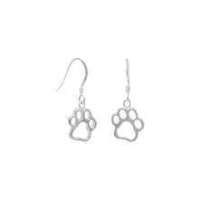 Load image into Gallery viewer, Cut Out Paw Print Earrings