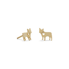 Load image into Gallery viewer, 14 Karat Gold Plated Darling Dog Studs
