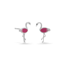 Load image into Gallery viewer, Pink Flamingo Earrings