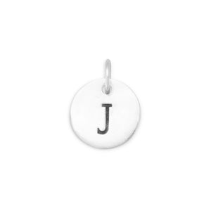 Oxidized Initial "J" Charm
