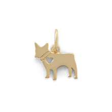Load image into Gallery viewer, 14 Karat Gold Plated Darling Dog Charm