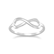 Cargar imagen en el visor de la galería, &quot;I Am Infinite!&quot; Polished Infinity Ring