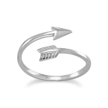 Load image into Gallery viewer, &quot;Aim For Your Dreams&quot; Arrow Wrap Around Ring