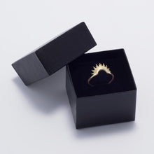 Load image into Gallery viewer, &quot;Shine On!&quot; 14 Karat Gold Plated Sunburst Ring