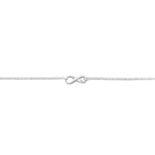 Load image into Gallery viewer, 11&quot; + 1&quot; Infinity Symbol Anklet
