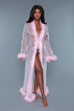 Load image into Gallery viewer, BW1650CP Marabou Robe