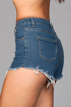 Load image into Gallery viewer, J12BL Zip Me Up Denim Shorts