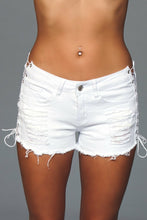 Load image into Gallery viewer, J5WT Looped In Distressed Shorts -