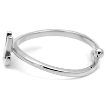 Load image into Gallery viewer, LO3993 - Rhodium Brass Ring with No Stone