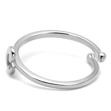 Load image into Gallery viewer, LO4007 - Rhodium Brass Ring with No Stone