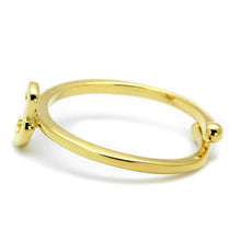 Cargar imagen en el visor de la galería, LO4022 - Flash Gold Brass Ring with No Stone