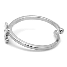 Load image into Gallery viewer, LO4023 - Rhodium Brass Ring with No Stone