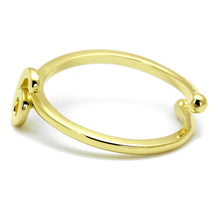Cargar imagen en el visor de la galería, LO4034 - Flash Gold Brass Ring with No Stone