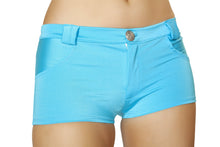 Load image into Gallery viewer, SH3066 Turquoise Shorts