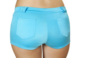 SH3066 Turquoise Shorts