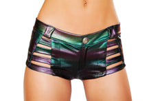 Load image into Gallery viewer, SH3259 - Denim Strapped Shorts
