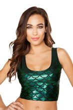 Load image into Gallery viewer, T3314 - Mermaid Cropped Top