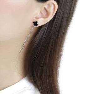TK3611 - No Plating Stainless Steel Earrings with No Stone