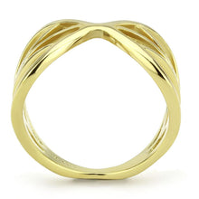 Cargar imagen en el visor de la galería, TK3624 - IP Gold(Ion Plating) Stainless Steel Ring with No Stone