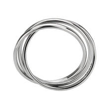 Cargar imagen en el visor de la galería, TK3743 - High polished Stainless Steel Interlocking Ring