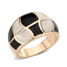 Cargar imagen en el visor de la galería, TK3827 - IP Rose Gold(Ion Plating) Stainless Steel Ring with NoStone in No Stone