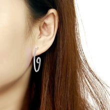 Cargar imagen en el visor de la galería, TK3843 - High Polished Minimalist Stainless Steel Earrings