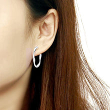 Cargar imagen en el visor de la galería, TK3850 - High Polished Minimalist Stainless Steel Earrings