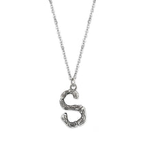 Load image into Gallery viewer, TK3853S High Polished Stainless Steel Chain Initial Pendant - Letter S