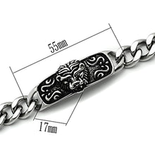 Cargar imagen en el visor de la galería, TK436 - High polished (no plating) Stainless Steel Bracelet with No Stone