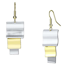 Load image into Gallery viewer, LO2654 - Gold+Rhodium Iron Earrings with No Stone