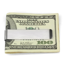Load image into Gallery viewer, LO3381 - High polished (no plating) Stainless Steel Money clip with No Stone