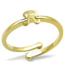Load image into Gallery viewer, LO3996 - Flash Gold Brass Ring with No Stone