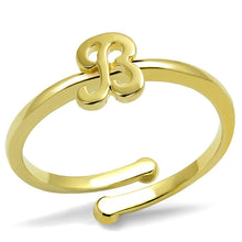 Cargar imagen en el visor de la galería, LO4026 - Flash Gold Brass Ring with No Stone