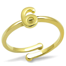 Cargar imagen en el visor de la galería, LO4034 - Flash Gold Brass Ring with No Stone