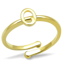 Cargar imagen en el visor de la galería, LO4036 - Flash Gold Brass Ring with No Stone