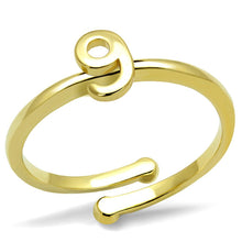 Load image into Gallery viewer, LO4038 - Flash Gold Brass Ring with No Stone