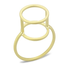 Cargar imagen en el visor de la galería, LO4252 - Matte Gold Brass Ring with No Stone