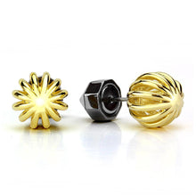 Cargar imagen en el visor de la galería, TK3298 - IP Gold+ IP Black (Ion Plating) Stainless Steel Earrings with No Stone