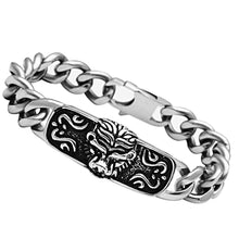 Load image into Gallery viewer, TK436 - High polished (no plating) Stainless Steel Bracelet with No Stone
