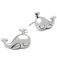 Load image into Gallery viewer, TK503 - High polished (no plating) Stainless Steel Earrings with No Stone