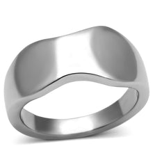 Cargar imagen en el visor de la galería, TK618 - High polished (no plating) Stainless Steel Ring with No Stone